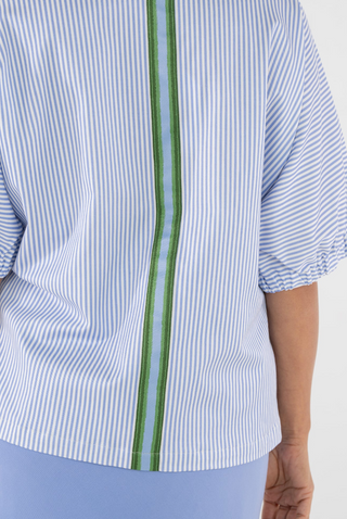 Poppy Top Grapemist Stripe Emily McCarthy
