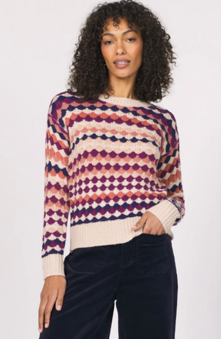 Fabienne Sweater Midnight Berry Mix