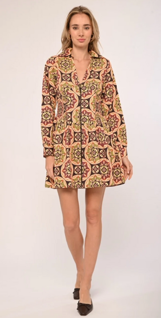 Gia Mini Dress Letters To Hattie Medallion Love The Label
