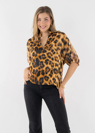 Poppy Top Leopard Emily McCarthy