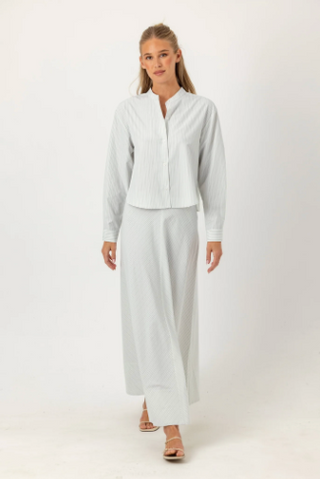 Sadie Shirt Silver Top Sundays