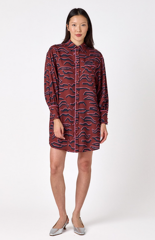 Crawford Dress Tibetan Tiger Crosby