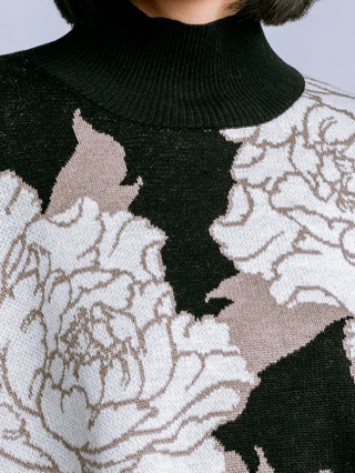 Peony Aja Sweater Forbidden Black Kerisma