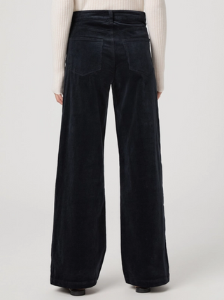 Anessa 31" Stitch Utility Pockets Navy Cord Paige