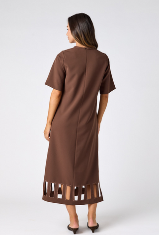 Greyson Dress Brownie Crosby
