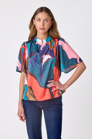 Loucia Top Leaf Study Crosby