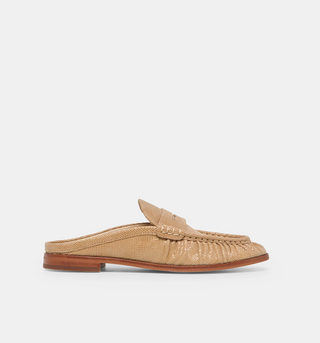 Betzy Latte Embossed Suede Dolce Vita