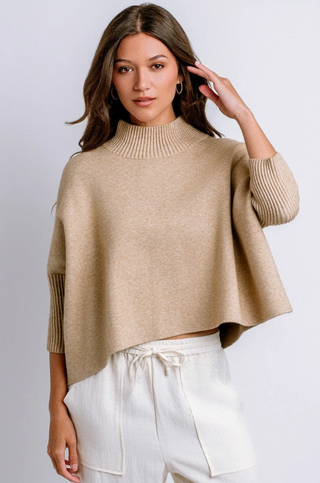 Light Khaki Aja Sweater Kerisma