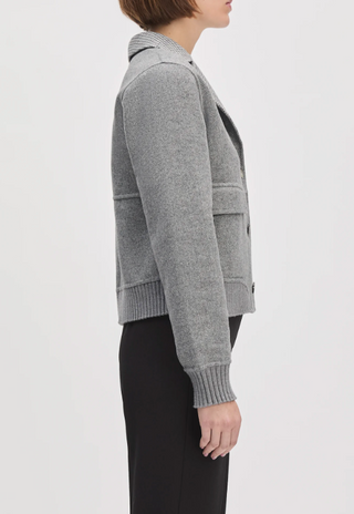 The City Bomber Grey Houndstooth Favorite Daughter