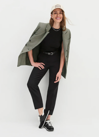 All Caps Logo Baseball Cap Khaki/ Coffee Favorite Daughter