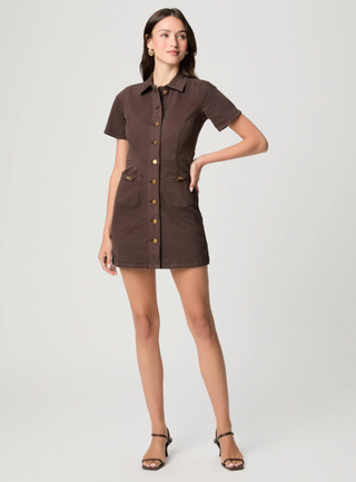 Clementine Dress Rich Chocolate Paige