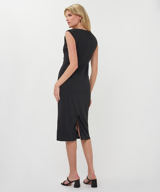 Black Midi Dress Esqualo