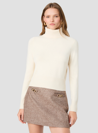 Babysoft Longsleeve Turtleneck Pullover Cream French Connection