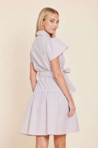 Pink Multi Belted Dress Dolce Cabo