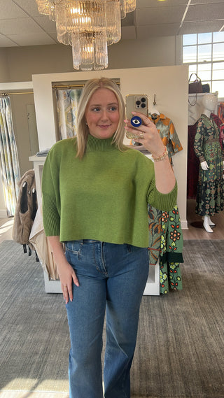 Aja Sweater Winter Green Kerisma
