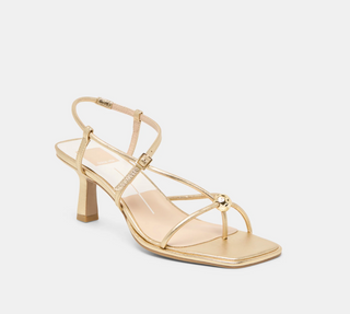 Mylee Gold Distressed Leather Dolce Vita