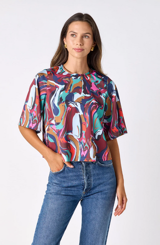 Bree Tee Color Current Crosby