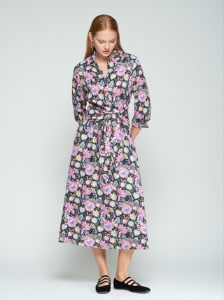 Floral Tiger Dress Vilagallo