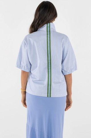 Poppy Top Grapemist Stripe Emily McCarthy