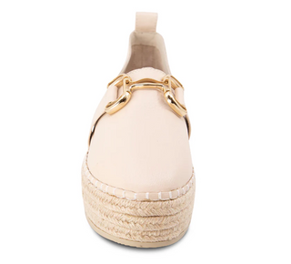 Nabi Cream Leather Chocolat Blu