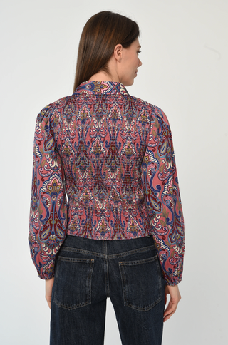 Sohan Long Sleeve Top Painted Lady Print Love The Label