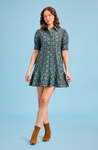 Liv Dress Slate Mosaic Livro