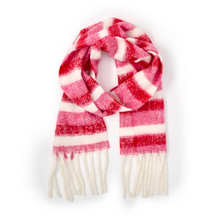Pink Candy Cane Scarf