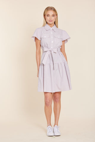 Pink Multi Belted Dress Dolce Cabo