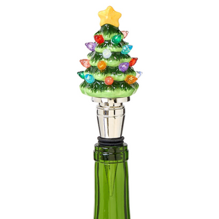 Light Up Tree Bottle Stopper in Gift Box